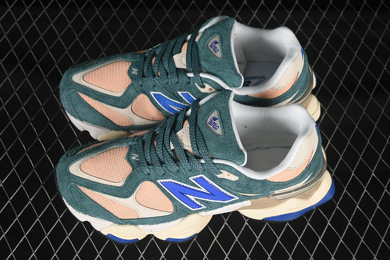NEW BALANCE 9060 NEW SPRUCE/PEACH BLOSSOM/TEAM ROYAL