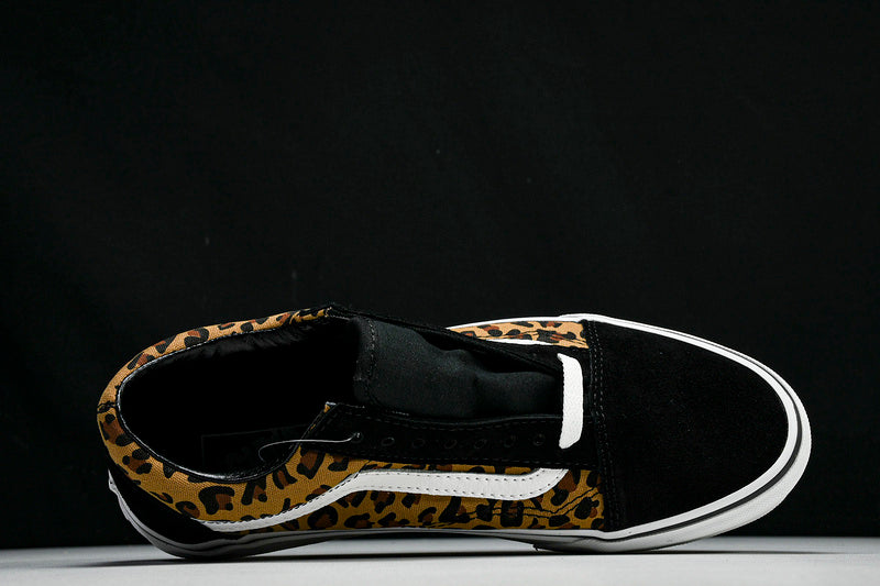 VANS OLD SKOOL LEOPARD PRINT BLACK/BROWN