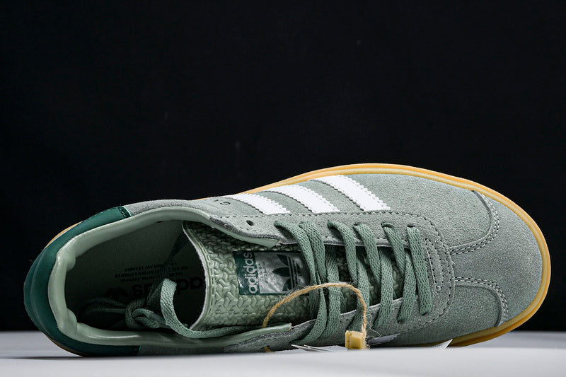 ORIGINALS GAZELLE BOLD SILVER GREEN/CLOUD WHITE/COLLEGIATE GREEN