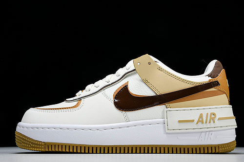 AIR FORCE 1 SHADOW WHITE/BROWN