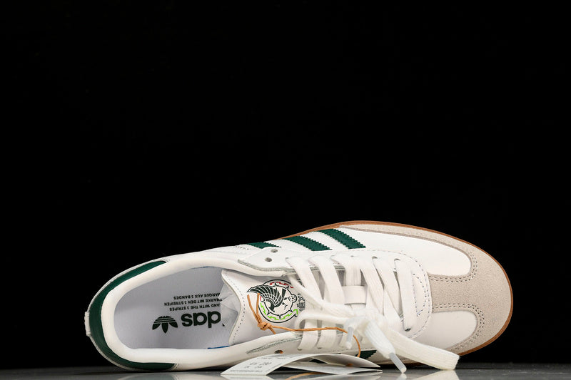 ADIDAS SAMBA OG WHITE/GREEN/BLACK