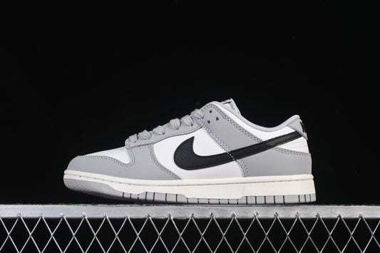 NIKE DUNK LOW WHITE/BLACK/GREY