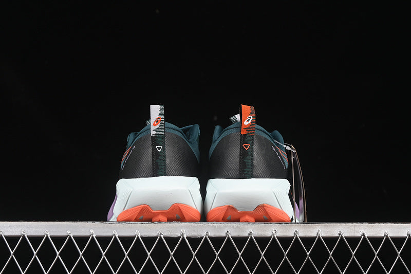 ASICS GEL-TRABUCO 13 GREEN/BLACK/ORANGE/PURPLE