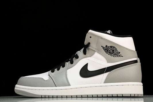 NIKE AIR JORDAN 1 MID COOL GREY/BLACK/WHITE