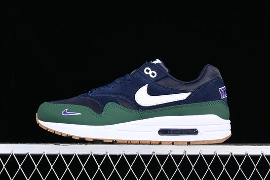 AIR MAX 1 LETTERMAN PACK OBSIDIAN/WHITE/MIDNIGHT NAVY/GORGE GREEN