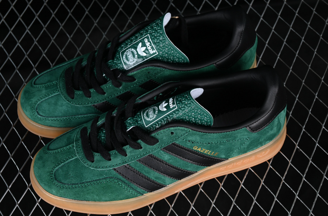 ADIDAS ORIGINALS GAZELLE INDOOR GREEN/BLACK