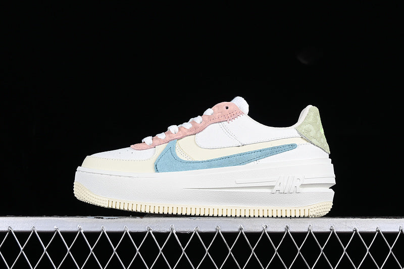 AIR FORCE 1 PLATFORM PASTEL LEOPARD SAIL/HONEYDEW/ARCTIC ORANGE/COPA