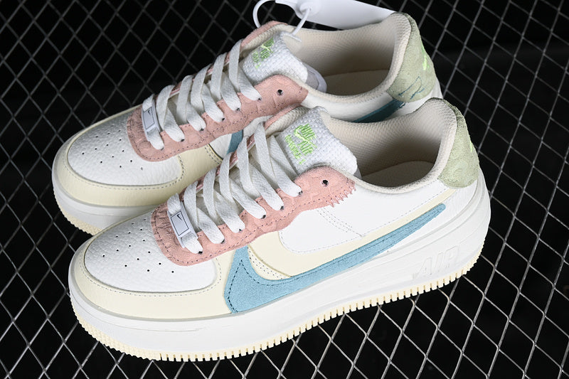 AIR FORCE 1 PLATFORM PASTEL LEOPARD SAIL/HONEYDEW/ARCTIC ORANGE/COPA