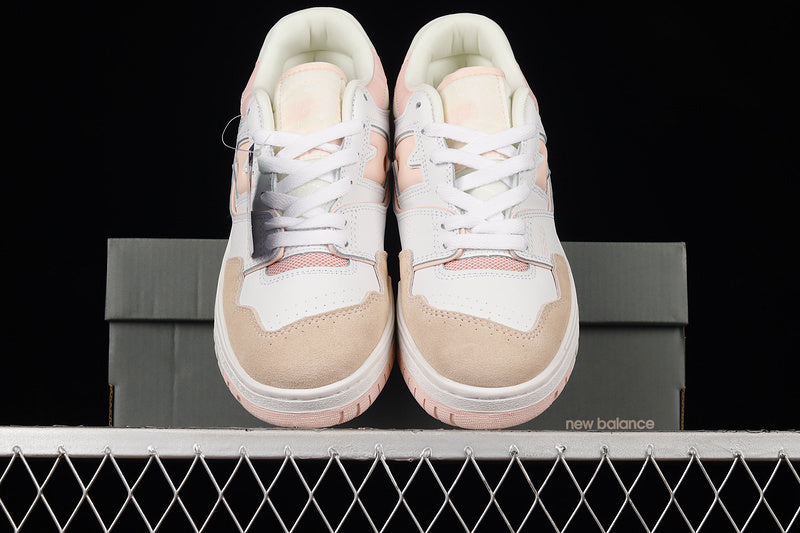 NEW BALANCE 550 WHITE/WHITE/PINK