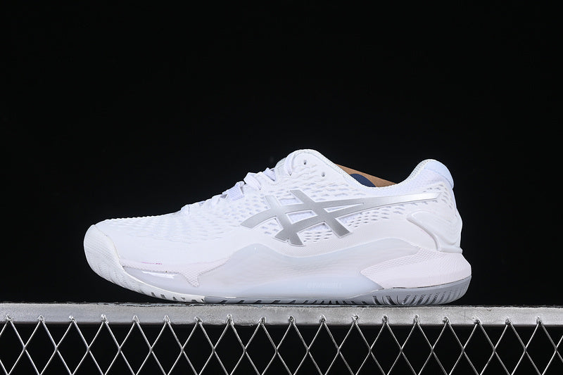 ASICS GEL-RESOLUTION 9 WIDE WHITE/PURE SILVER
