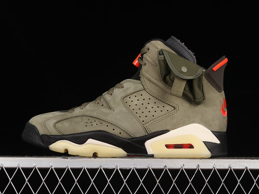 TRAVIS SCOTT X AIR JORDAN 6 OLIVE