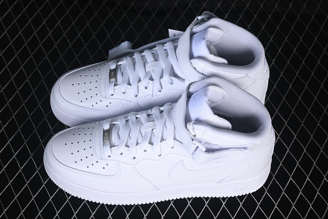 NIKE AIR FORCE 1 07' MID WHITE