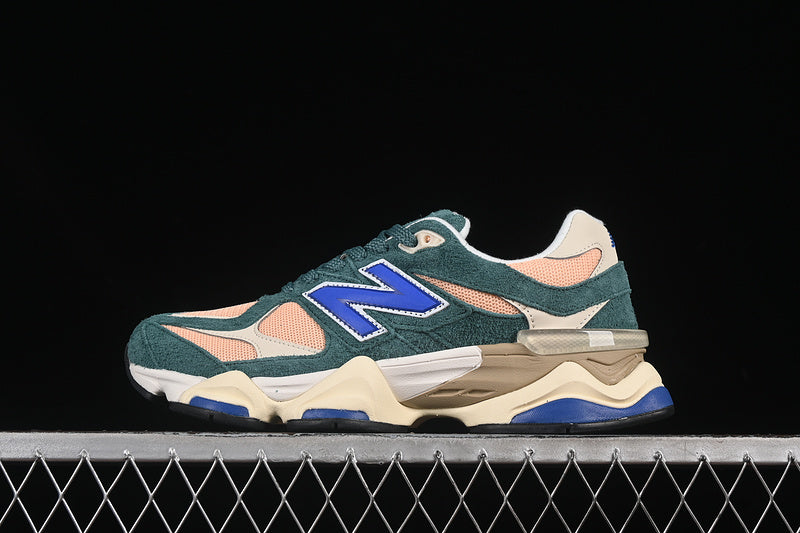NEW BALANCE 9060 NEW SPRUCE/PEACH BLOSSOM/TEAM ROYAL