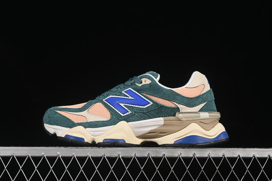NEW BALANCE 9060 NEW SPRUCE/PEACH BLOSSOM/TEAM ROYAL