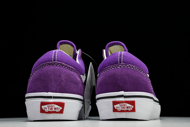 VANS OLD SKOOL WHITE/PURPLE