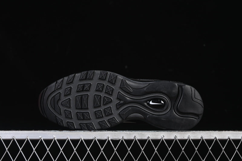 AIR MAX 97 AIR CUSHION SHOES BLACK/INKINESS
