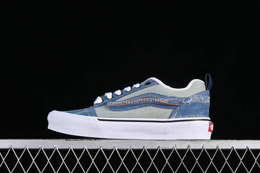 VANS CLASSICS KNU SKOOL WHITE/BLUE/GREE