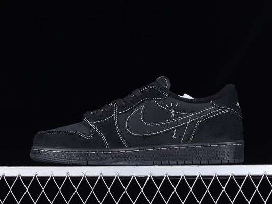 TS x AJ1 Low "Black Phantom"