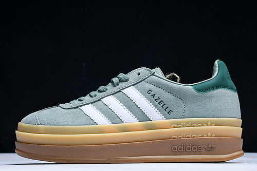 ORIGINALS GAZELLE BOLD SILVER GREEN/CLOUD WHITE/COLLEGIATE GREEN