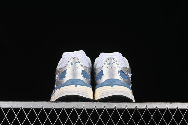 NIKE P-6000 PRM WHITE/METALLIC SILVER/PALE IVORY/AEGEAN STORM
