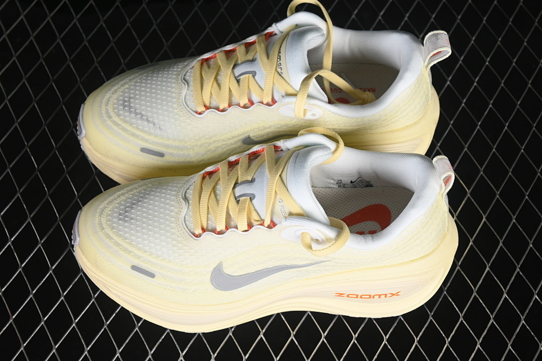 NIKE AIR ZOOM VOMERO PLUS AIR CUSHION SHOES APRICOT/GREY