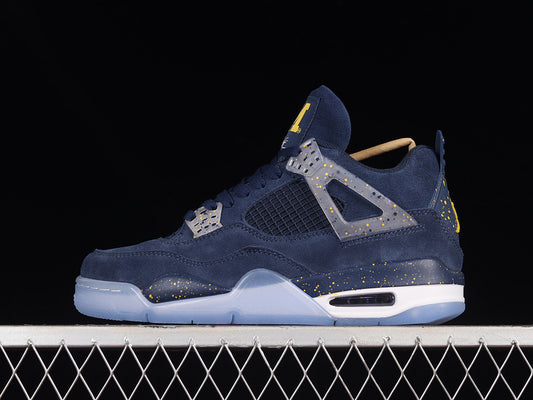 AIR JORDAN 4 RETRO MICHIGAN WOLVERINES NAVY/AMARILLO/WHITE