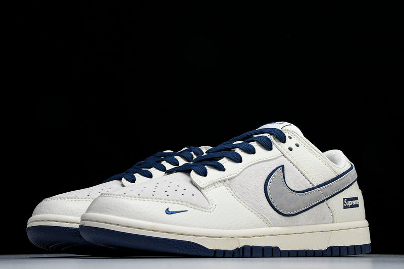 NIKE DUNK LOW WHITE/GREY/BLUE