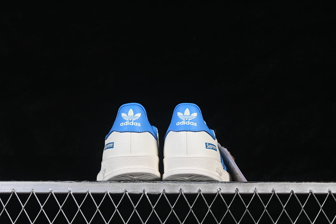 ORIGINALS GAZELLE INDOOR LOW-TOP SNEAKERS WHITE/BLUE