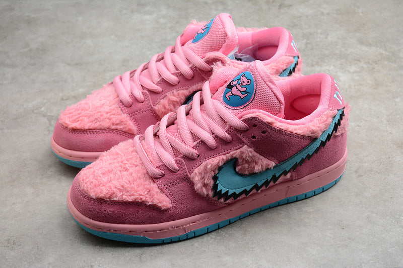 NIKE DUNK LOW X GRATEFUL DEAD PINK BEAR PINK/BLUE