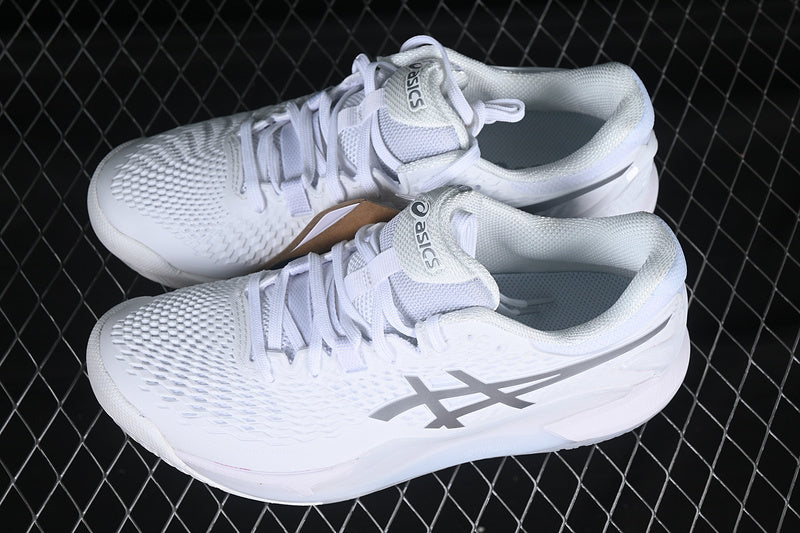 ASICS GEL-RESOLUTION 9 WIDE WHITE/PURE SILVER
