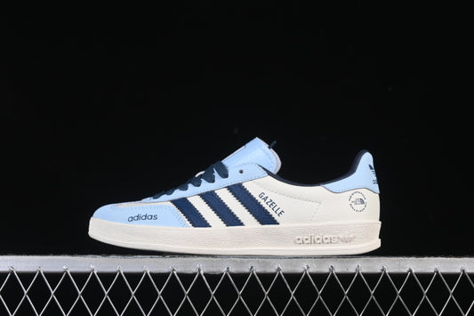 ORIGINALS GAZELLE INDOOR LOW-TOP SNEAKERS BLUE/WHITE