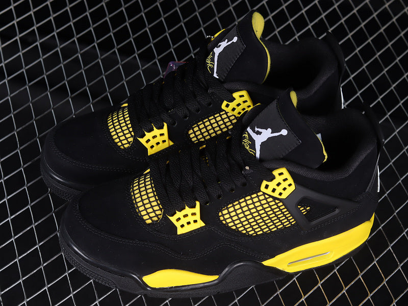 AIR JORDAN 4 RETRO THUNDER 2023 BLACK/YELLOW