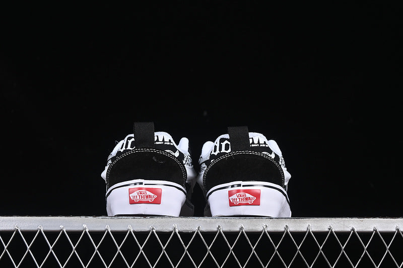 VANS KNU SKOOL WHITE/BLACK
