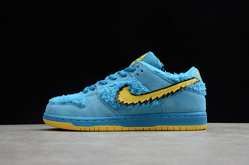 NIKE DUNK LOW X GRATEFUL DEAD BLUE BEAR BLUE/YELLOW