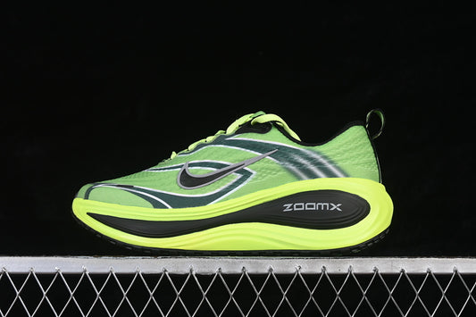 NIKE AIR ZOOM VOMERO PLUS BLACK/VOLT/WHITE/METALLIC SILVER