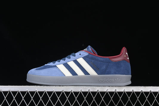 ORIGINALS GAZELLE INDOOR CREW NAVY/GOLD METALLIC/OFF WHITE