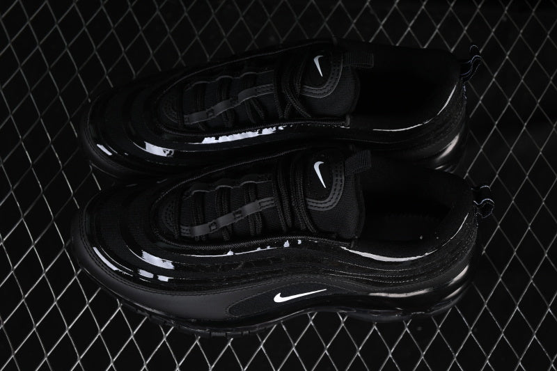 AIR MAX 97 AIR CUSHION SHOES BLACK/INKINESS