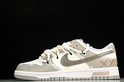 NIKE SB DUNK LOW ESS GREY/WHITE/BEIGE