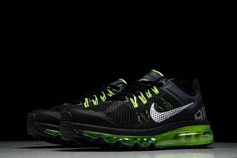 AIR MAX 2013 BLACK/VOLT/METALLIC SILVER